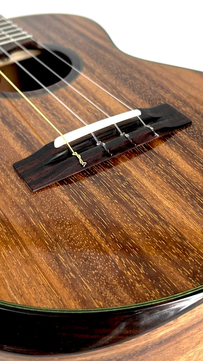 'Oli L2 Tenor Acacia gloss Monstera Inlay (L2-TA)