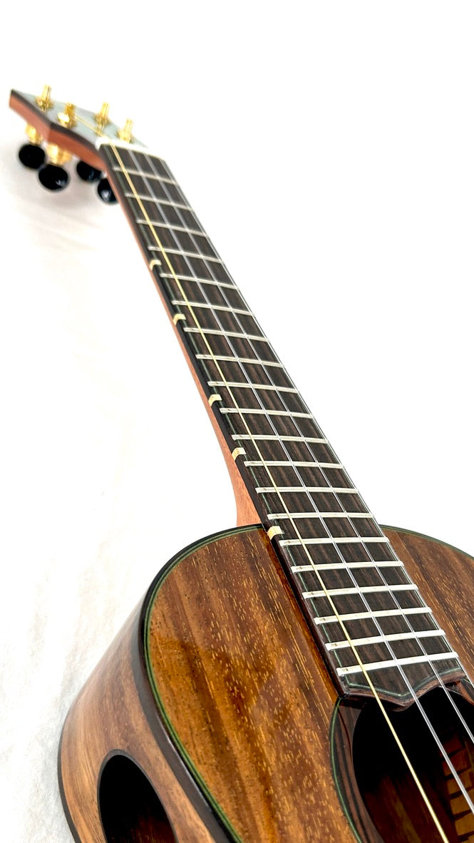 'Oli L2 Tenor Acacia gloss Monstera Inlay (L2-TA)