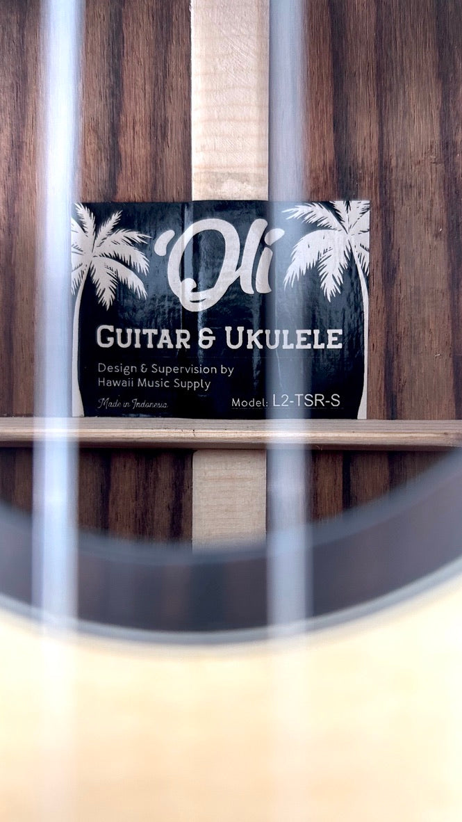 'Oli L2 Tenor Spruce Rosewood satin (L2-TSR-S)