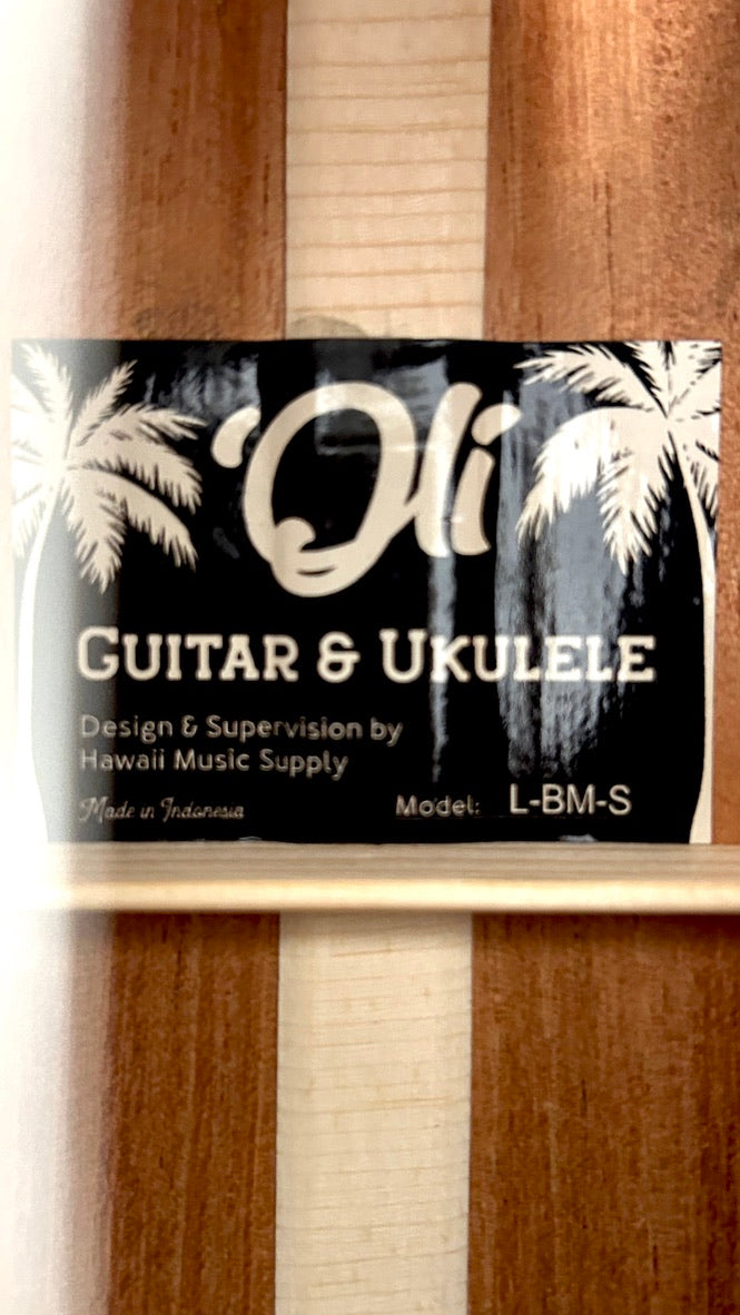 'Oli L Bariton Mahagoni satin (L-BM-S)