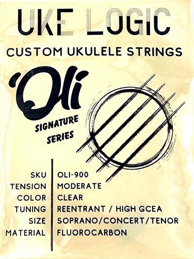 'Oli Signature Series Ukulele Saiten by UKE LOGIC - high G
