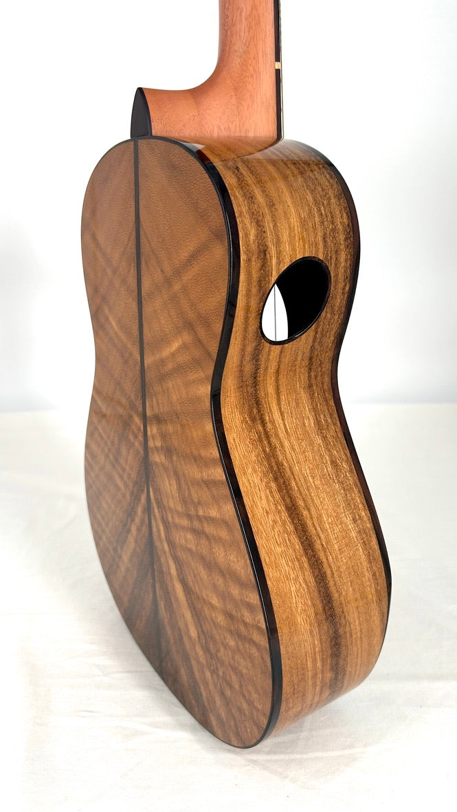 'Oli L2 Bariton Acacia gloss Monstera Inlay (L2-BA)