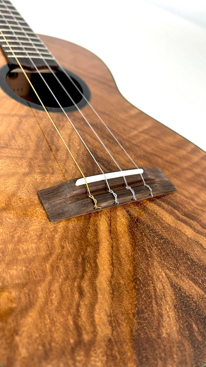 'Oli L2 Bariton Acacia gloss Monstera Inlay (L2-BA)