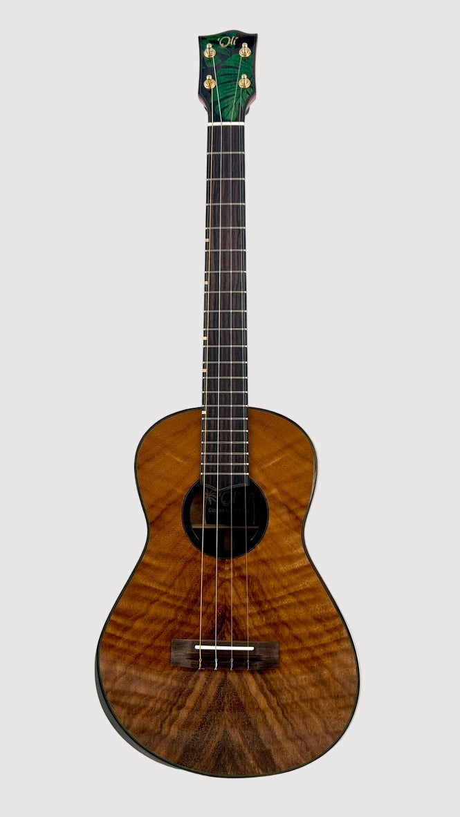 'Oli L2 Bariton Acacia gloss Monstera Inlay (L2-BA)