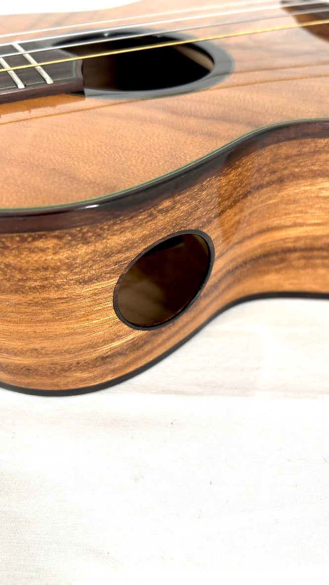'Oli L2 Bariton Acacia gloss Monstera Inlay (L2-BA)