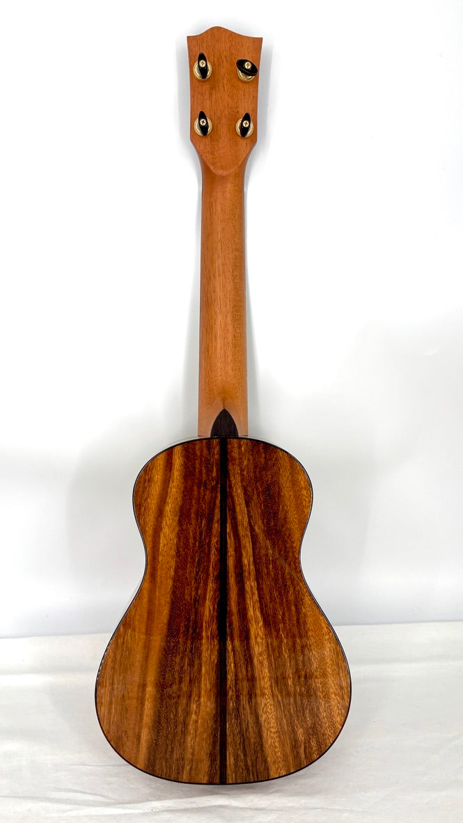 'Oli L2 Concert Acacia gloss Monstera Inlay (L2-CA)