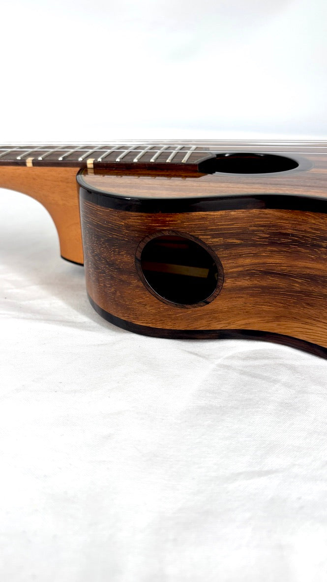 'Oli L2 Concert Acacia gloss Monstera Inlay (L2-CA)