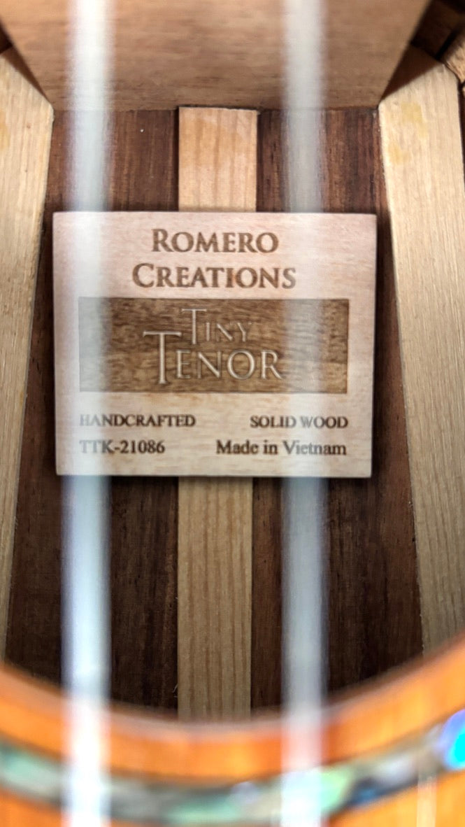 Romero Creations Tiny Tenor Koa
