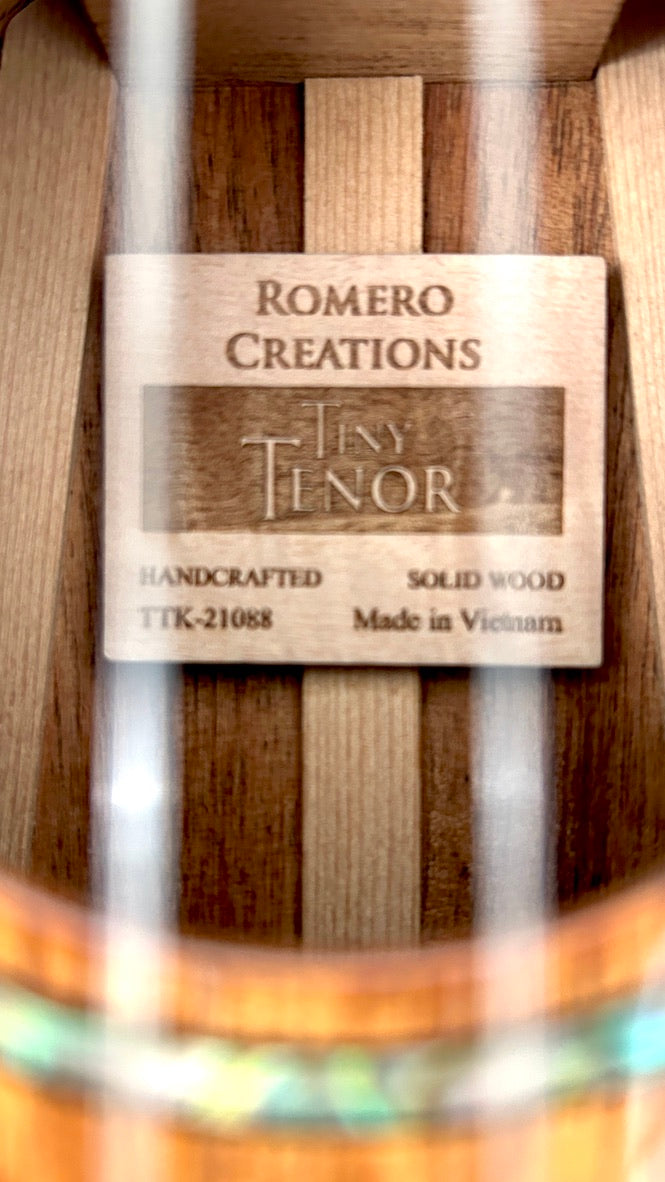 Romero Creations Tiny Tenor Koa