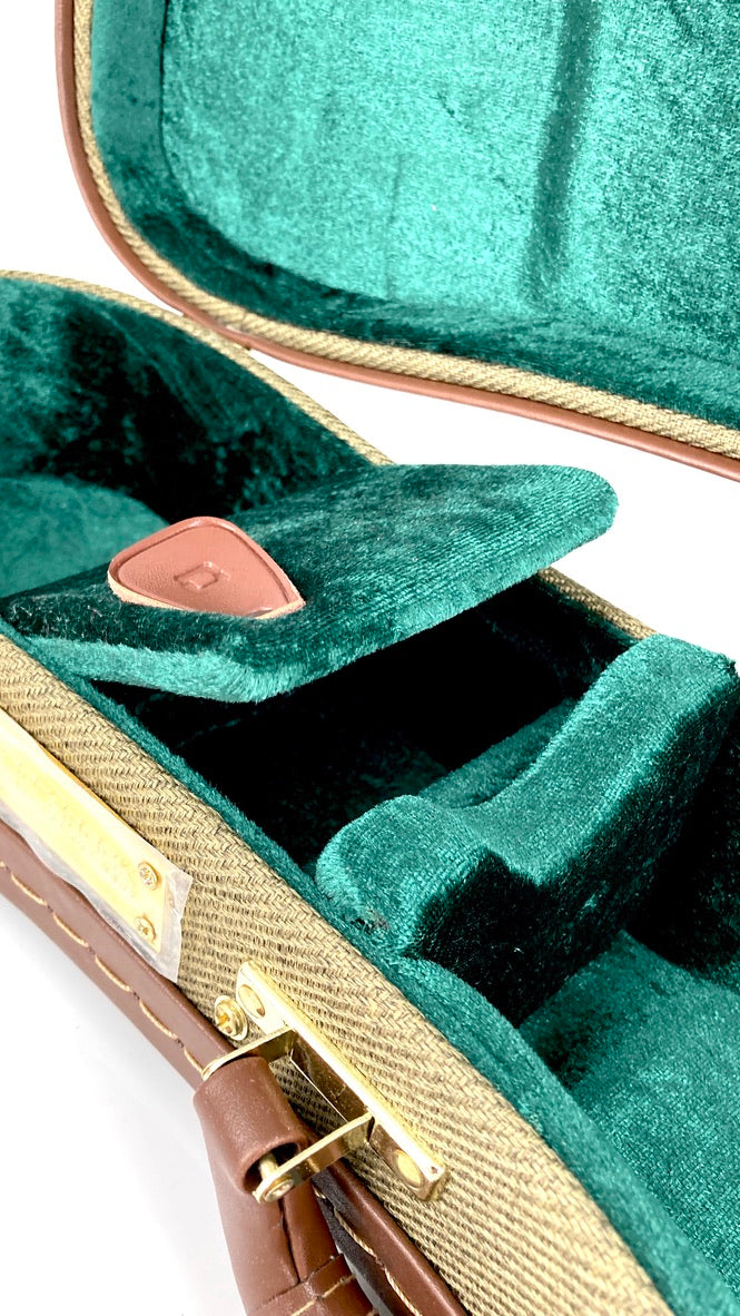 Crossrock Vintage Green Case für Sopran