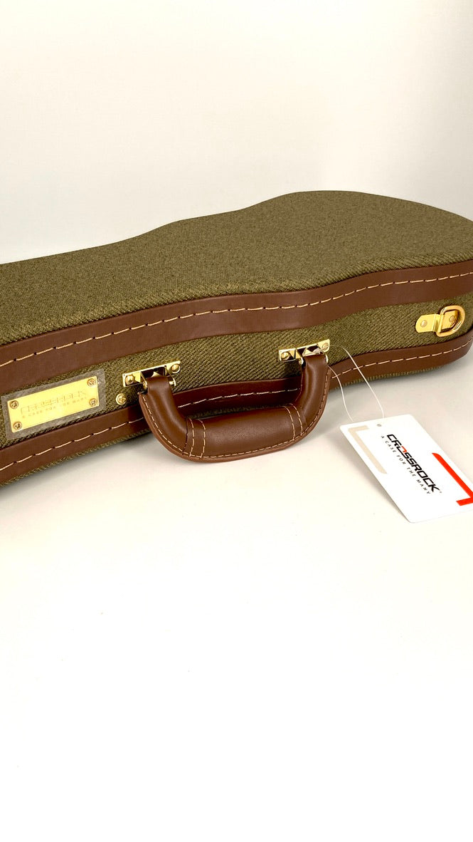 Crossrock Vintage Green Case für Sopran
