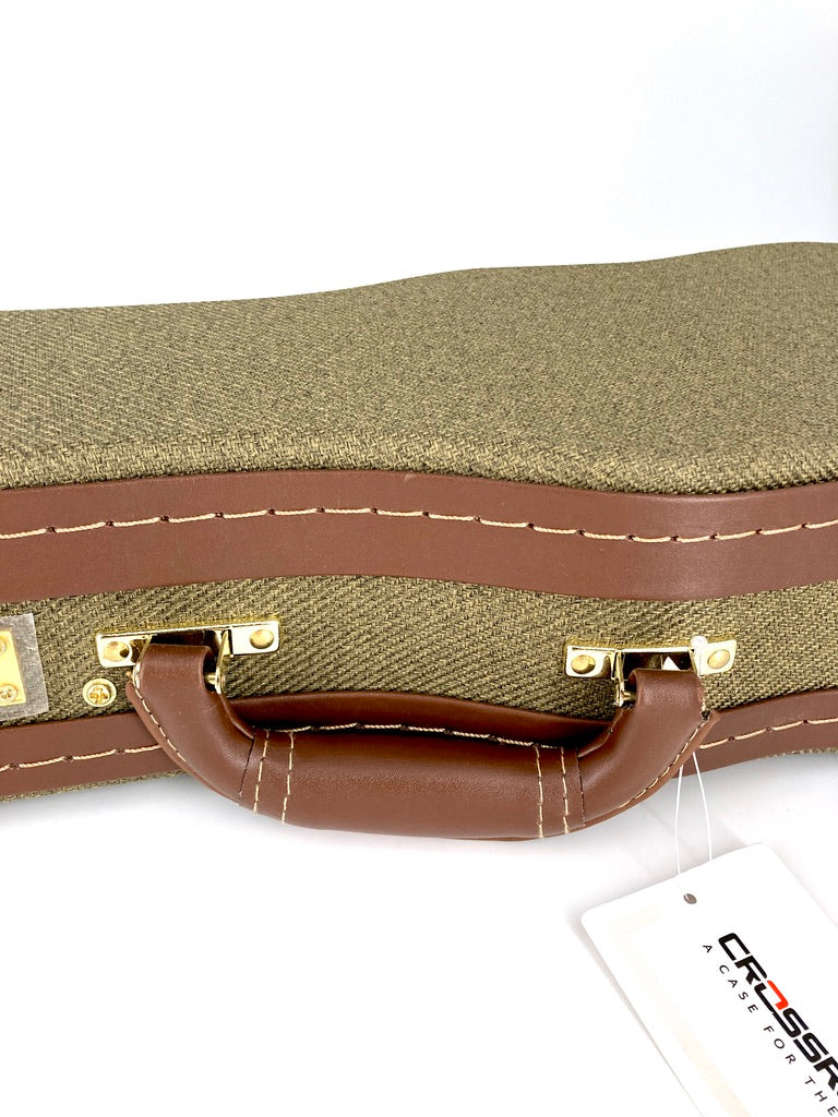 Crossrock Vintage Green Case für Sopran