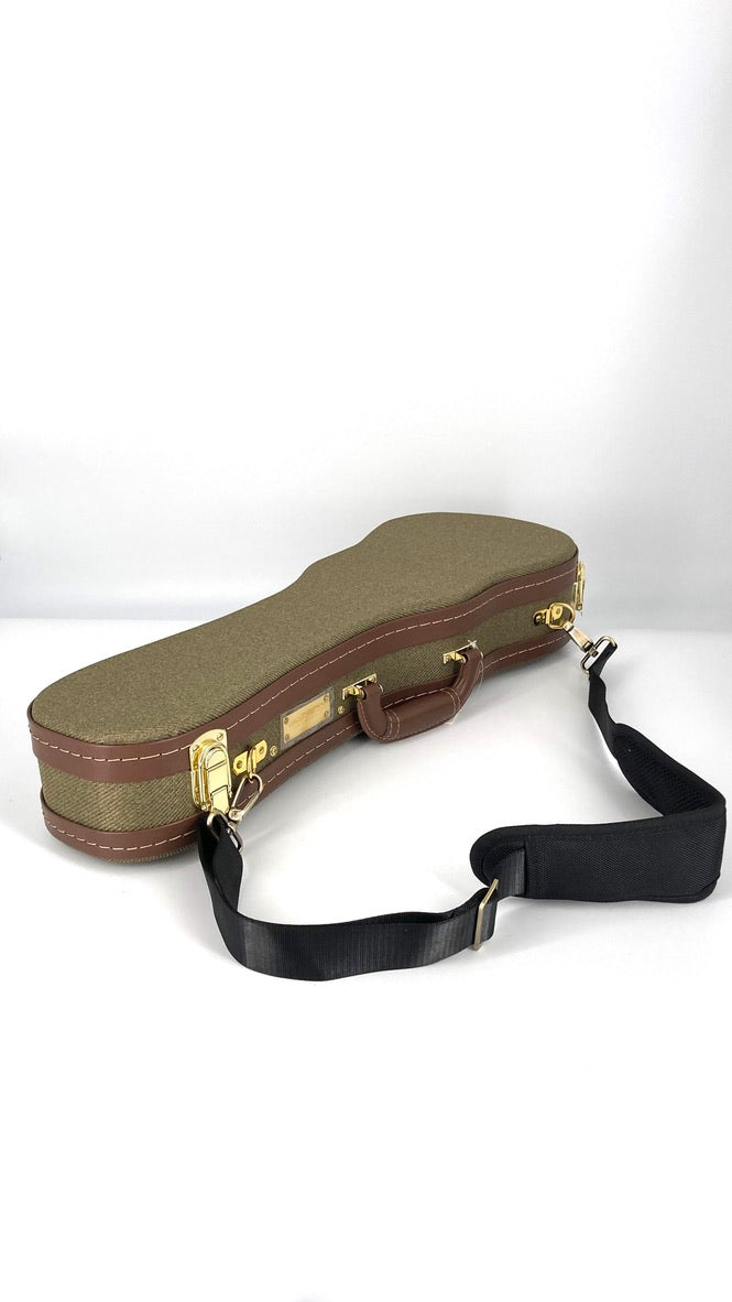 Crossrock Vintage Green Case für Sopran