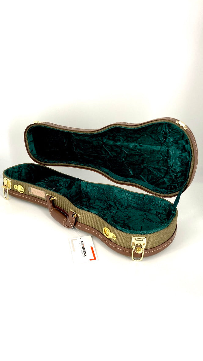 Crossrock Vintage Green Case für Sopran