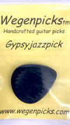 Wegen Plektrum "Gypsyjazzpick" schwarz