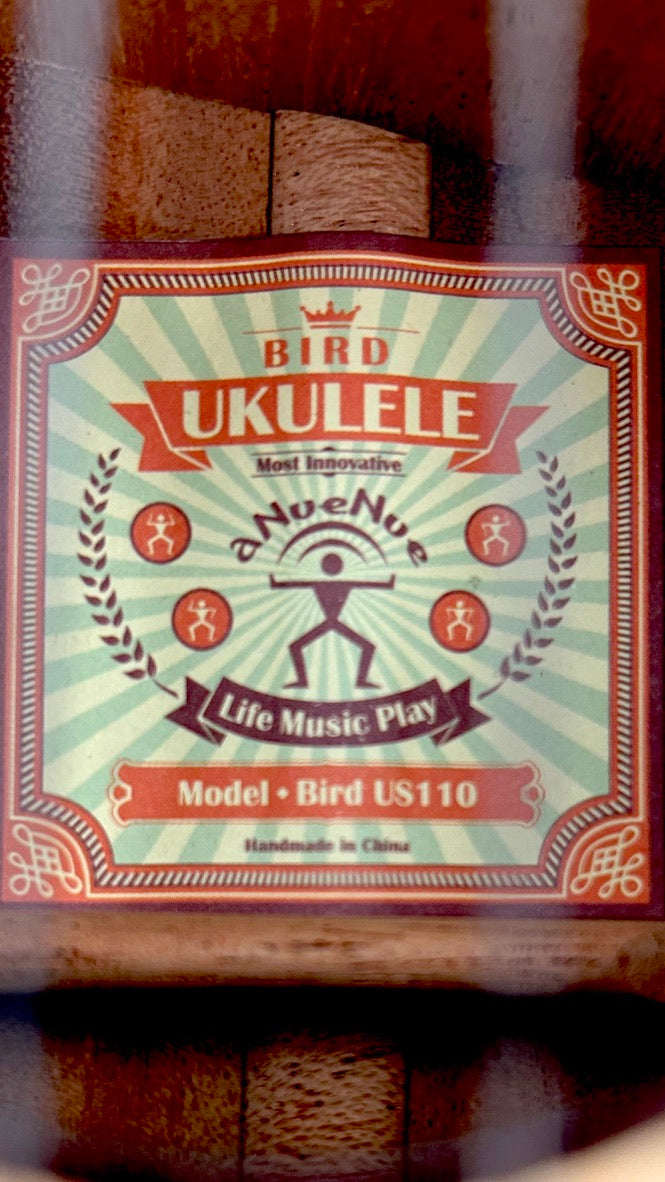 aNueNue US110 Green Bird Sopran