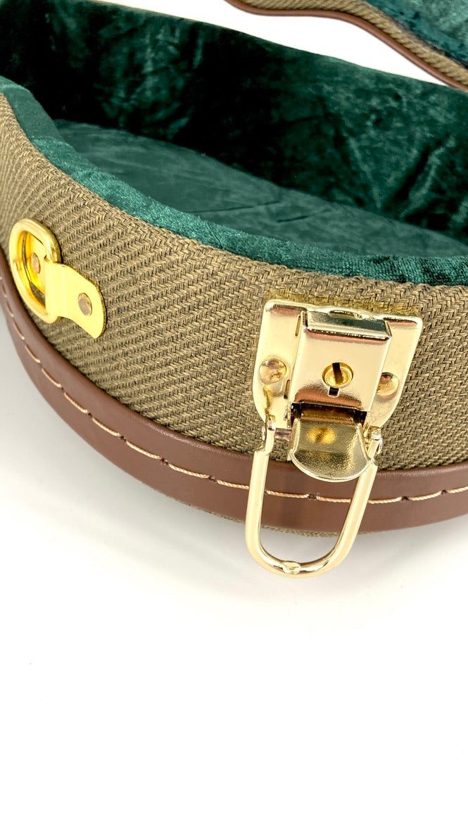 Crossrock Vintage Green Case für Concert