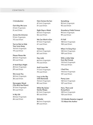 The Beatles for Fingerstyle Ukelele