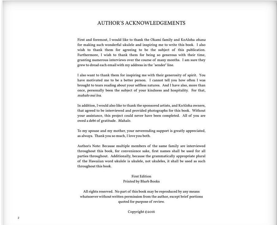 The Story of Koaloha by Staci Blevins - Softcover