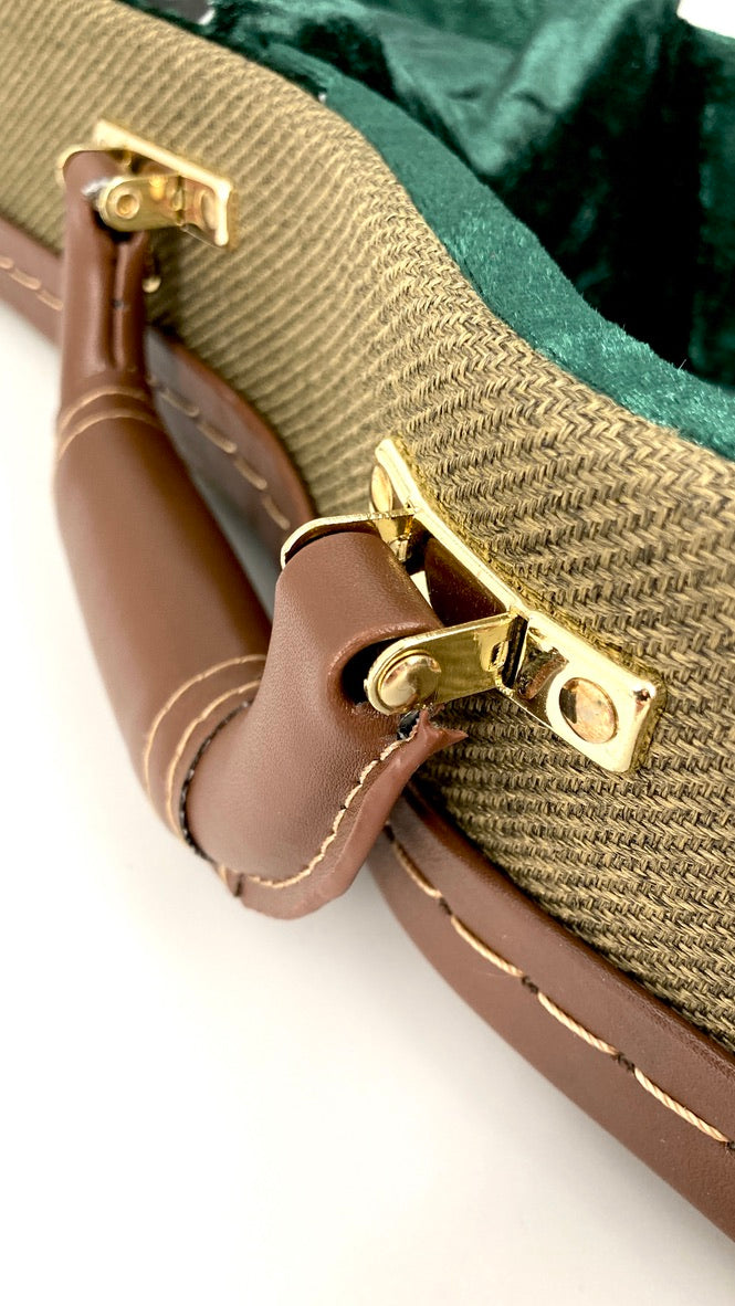 Crossrock Vintage Green Case für Concert