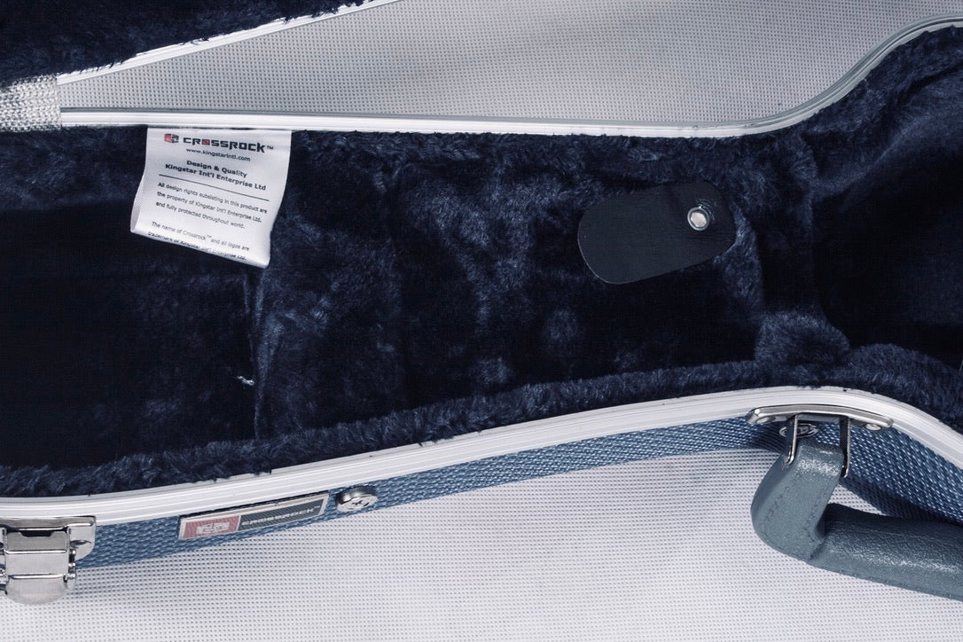 Crossrock ABS Case in blau für Sopran