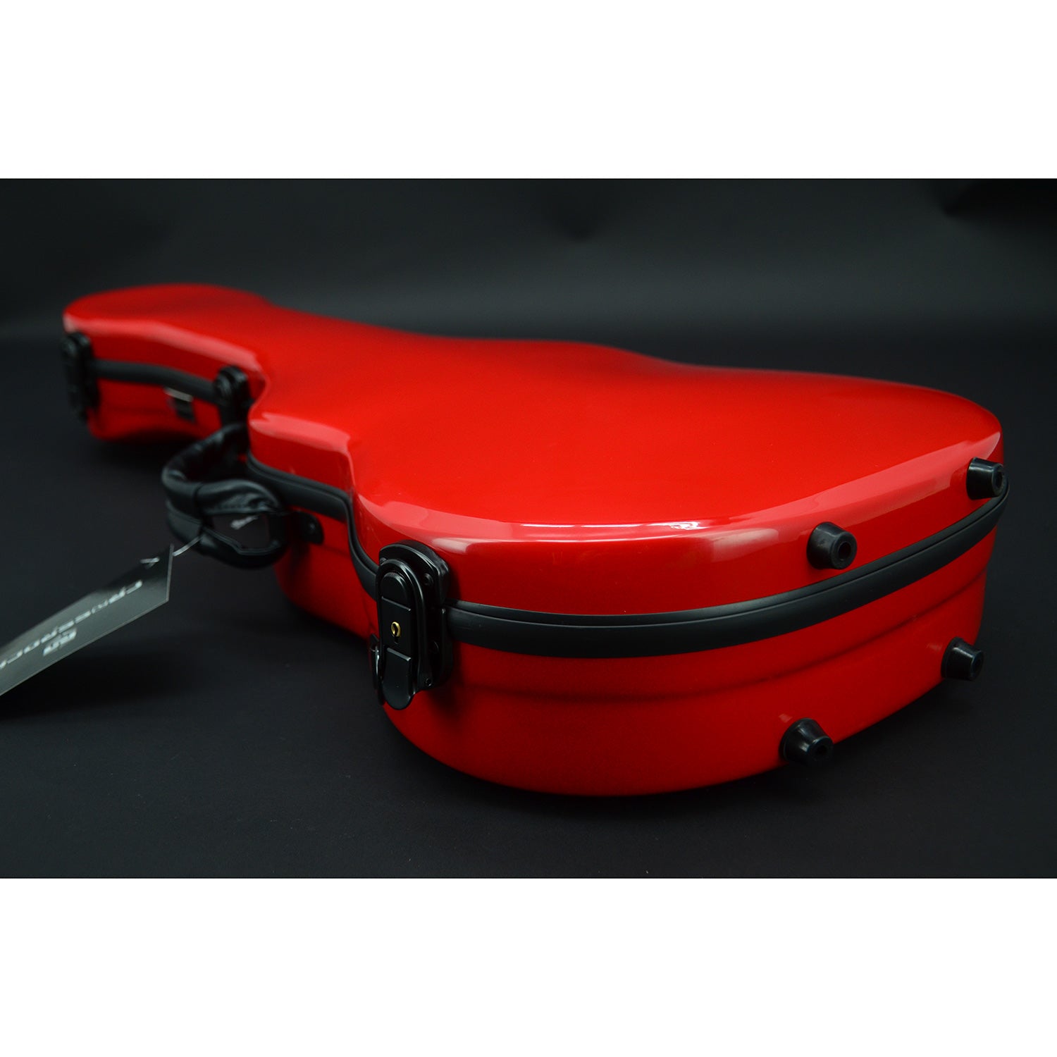 Crossrock Fiberglas Case in rot für Concert