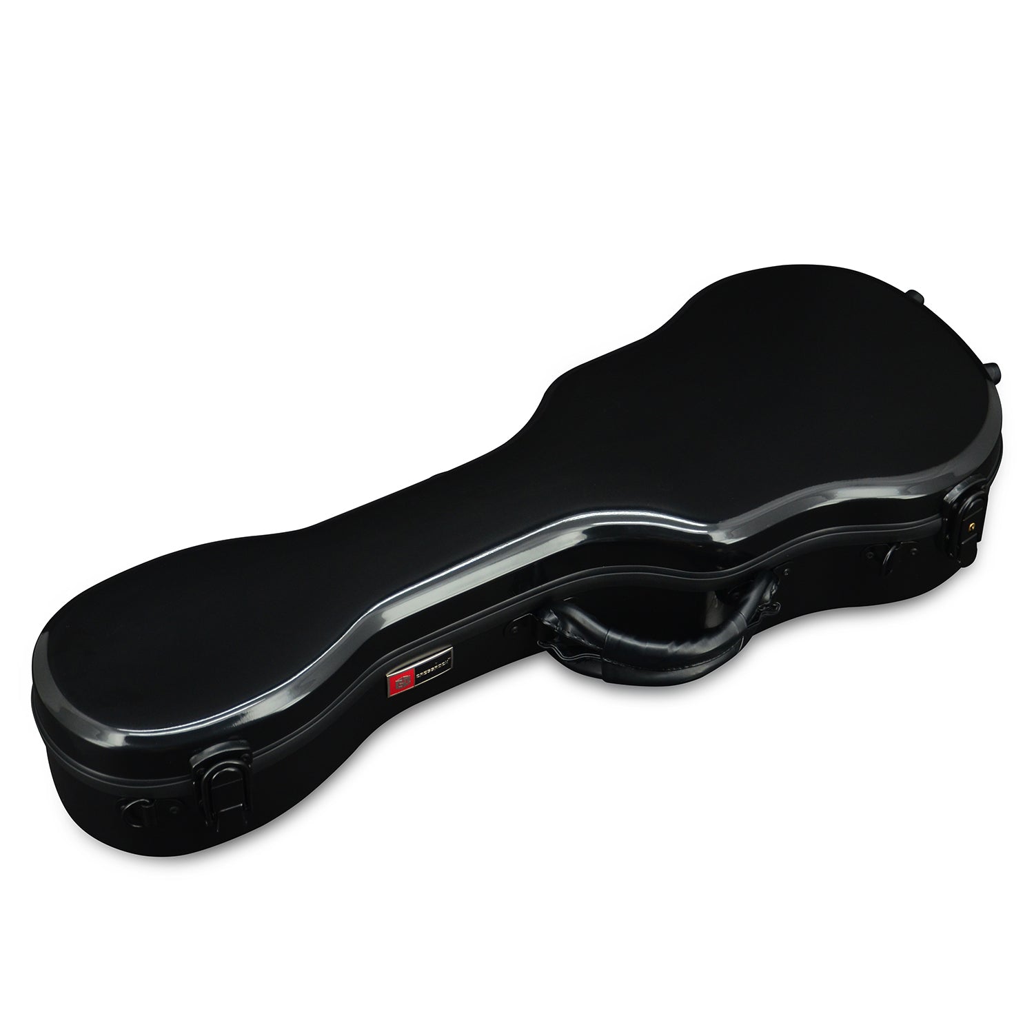 Crossrock Fiberglas Case in schwarz für Sopran