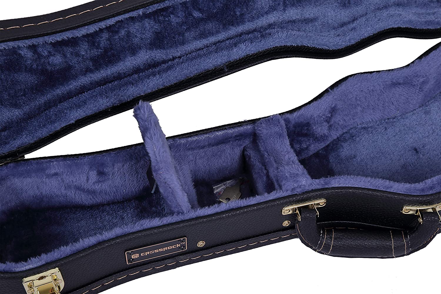 Crossrock CRW600 Holzkoffer schwarz für Concert