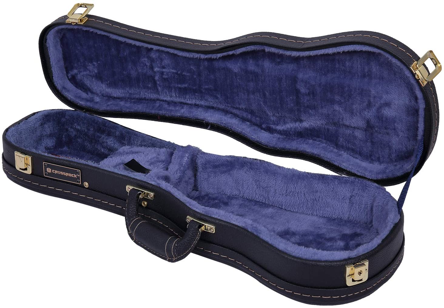 Crossrock CRW600 Holzkoffer schwarz für Sopran