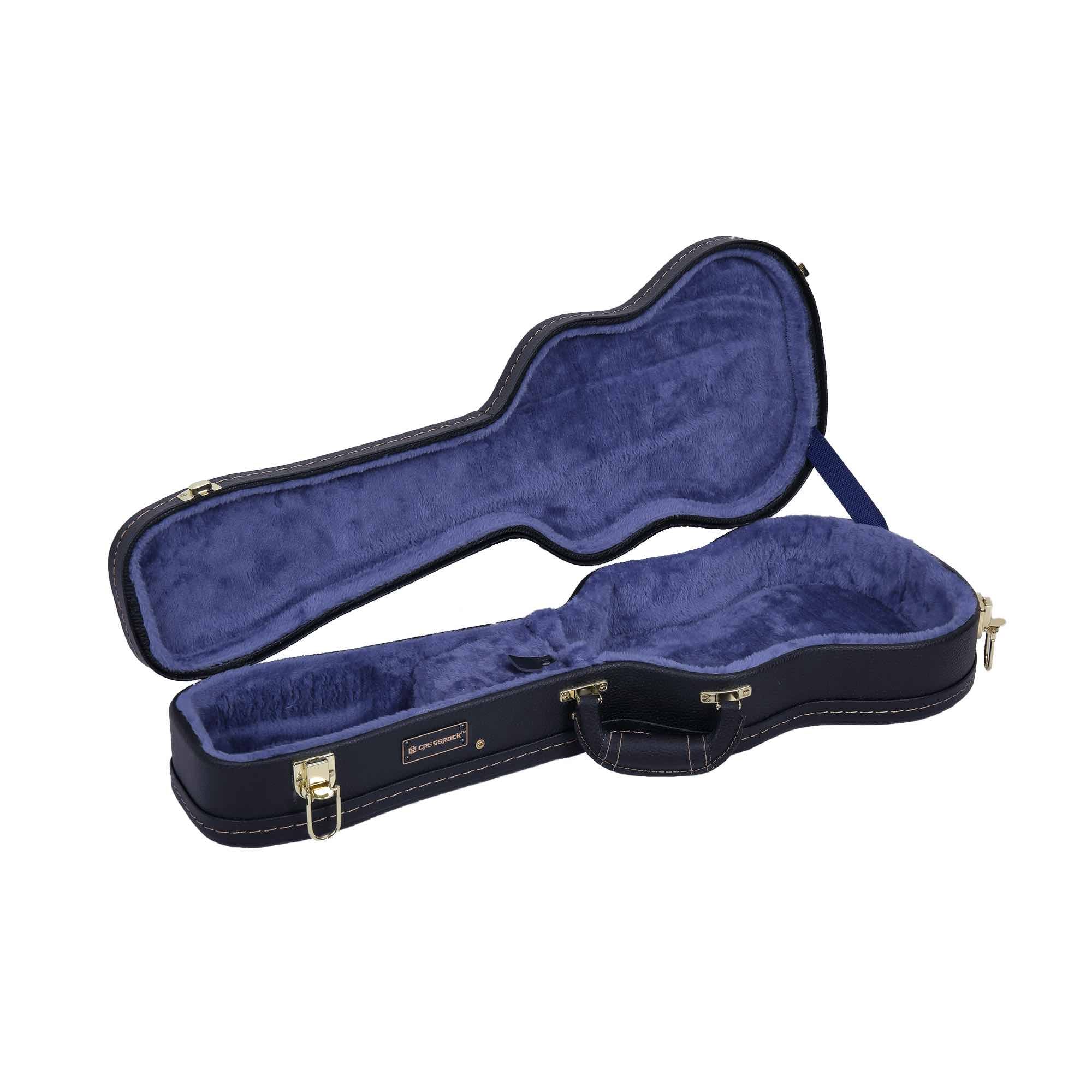 Crossrock CRW600 Holzkoffer schwarz für Tenor