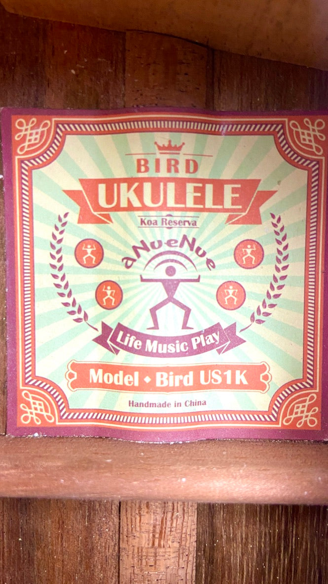 aNueNue US1K Koa Bird Sopran