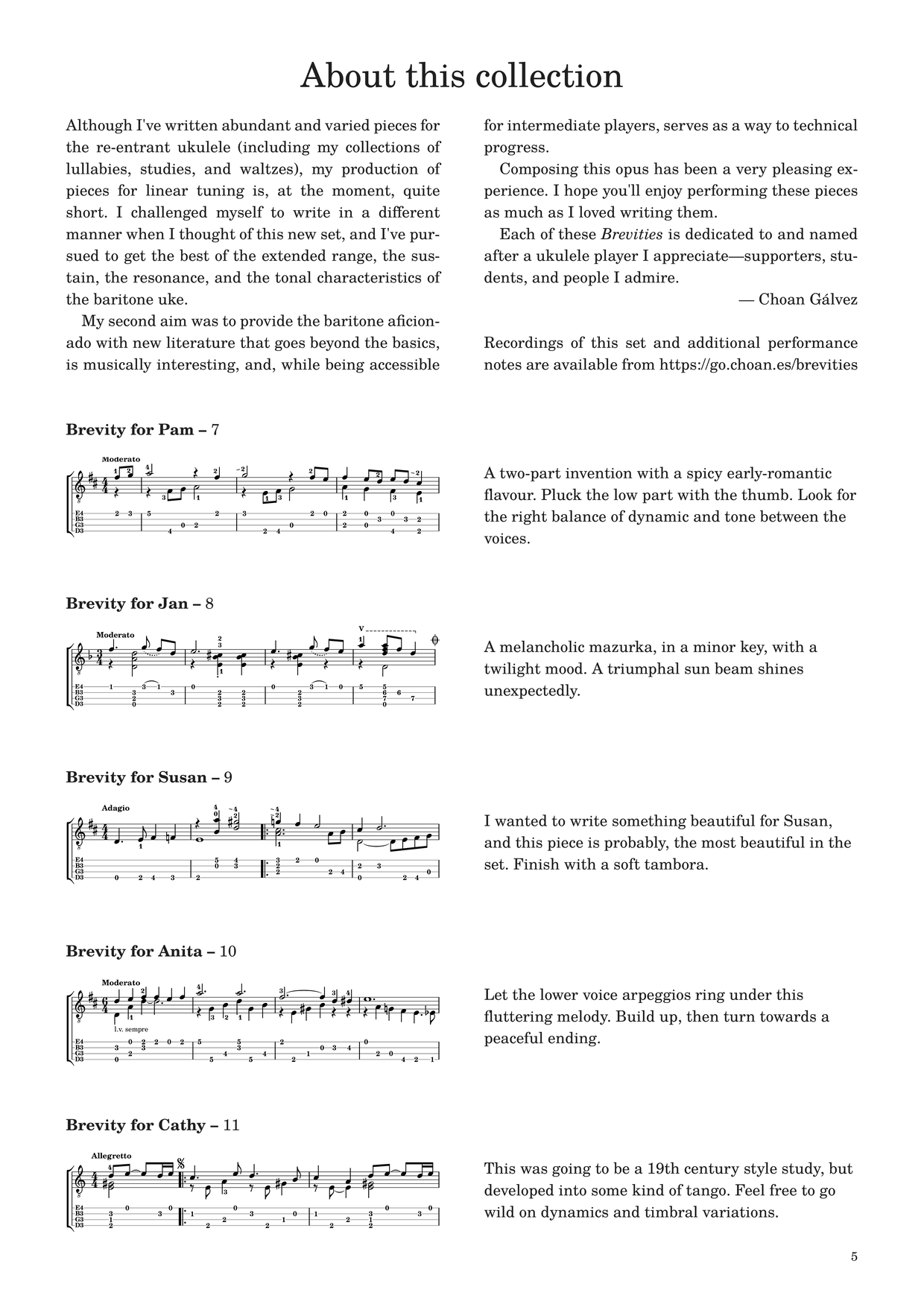 Brevities by Choan Gálvez