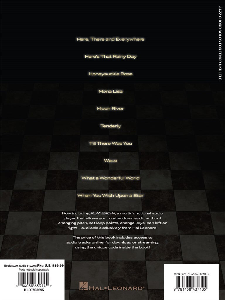 Jazz Chord Solos for Tenor Ukulele